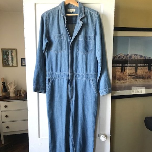 Madewell | Denim Coverall Jumpsuit - Picture 1 of 4